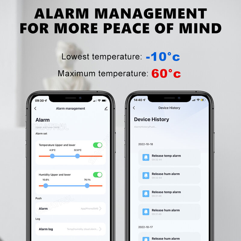 Tuya Zigbee WiFi sensore di temperatura e umidità Smart Home Indoor igrometro Controller monitoraggio funziona con Alexa Google Home