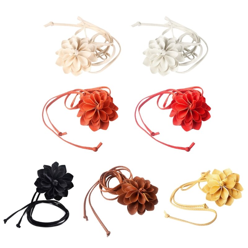Bohème-chaîne corps femmes chaîne ventre fleur corde ceinture taille bijoux accessoire