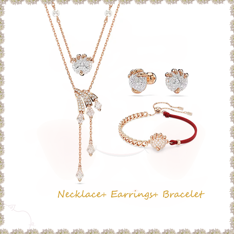 2024 perhiasan Fashion kalung malaikat menawan bulat dekoratif emas kalung wanita Trendi Romantis Mewah hadiah gratis pengiriman