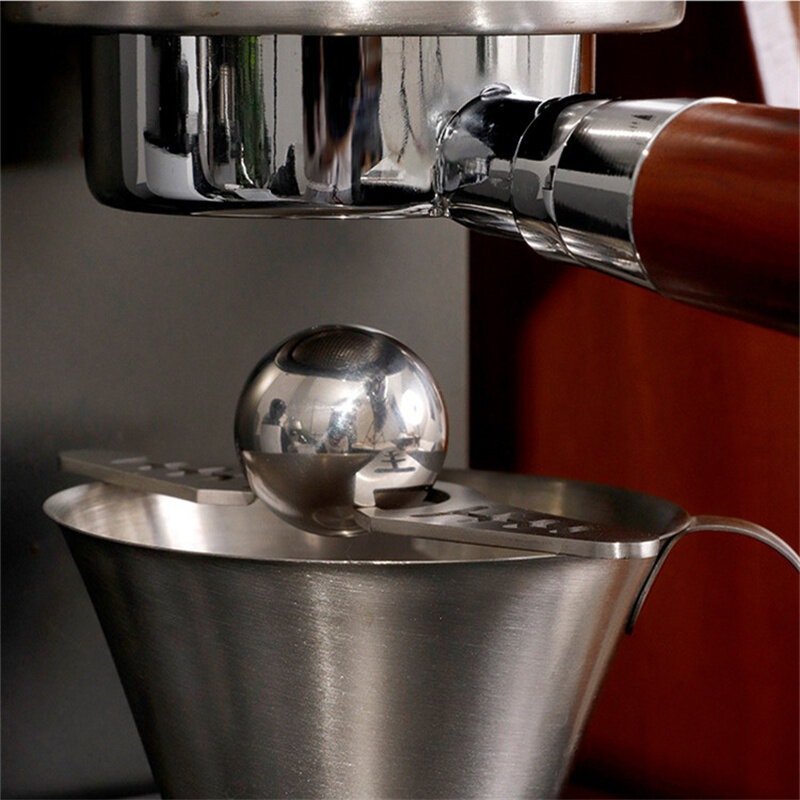 Bola de café congelado para café Espresso, bolas de hielo de acero inoxidable reutilizables, potenciador de sabor de enfriamiento, herramienta de café de cocina