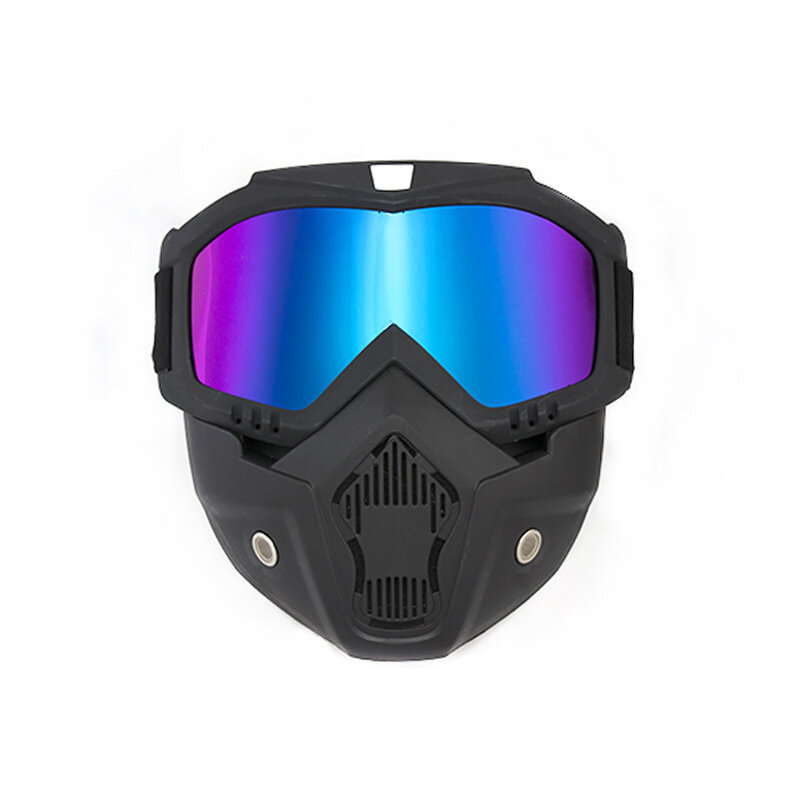 Велосипедные очки для езды на мотоцикле, солнцезащитные очки для катания на лыжах, сноуборде, маска, очки, шлем, тактический ветрозащитный мотоциклетный аксессуар