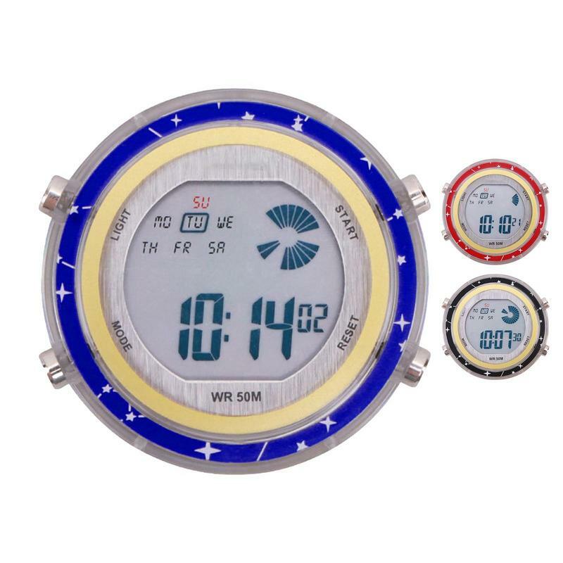 Horloge de moto à cadran Shoous étanche, montre de montage Hurbike avec affichage numérique, horloge à cadran Shoous pour la plupart des Hurcycles