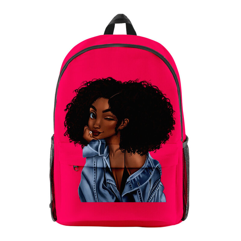 Classic Novelty Africa Girls pupil Bookbag Notebook Backpacks 3D Print Oxford Waterproof Boys/Girls Fashion Travel Backpacks