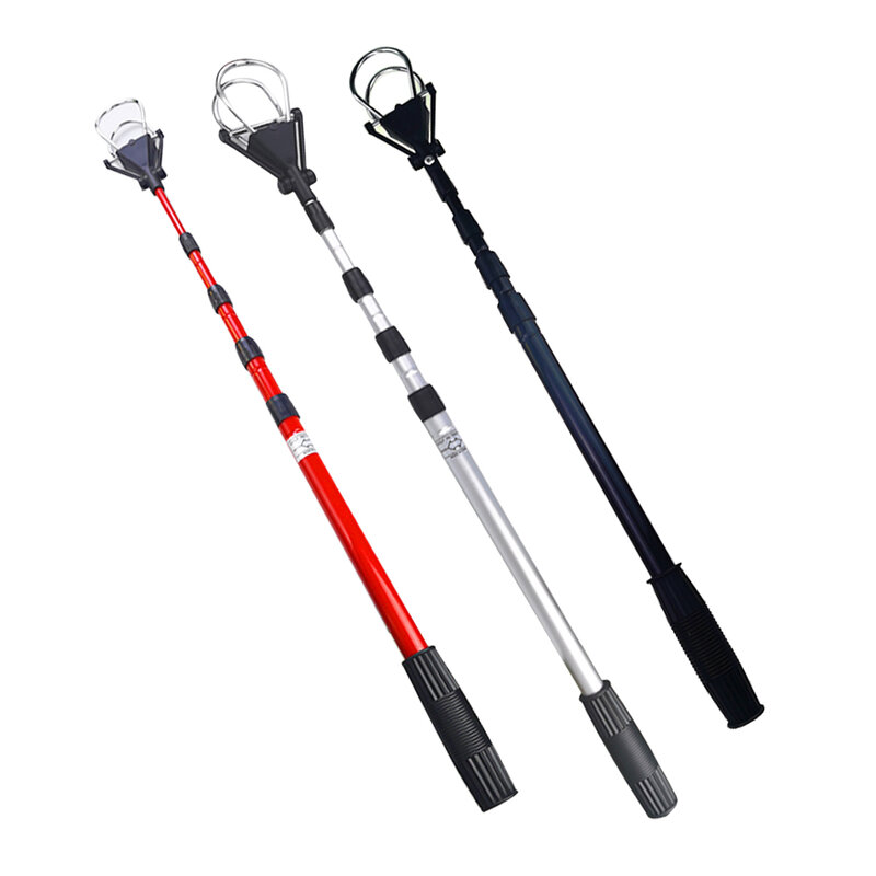 1Pcs Stainless Telescopic Extendable Golf Ball Retriever Pick Up Grabber Claw Sucker Tool for Water Golf Gift