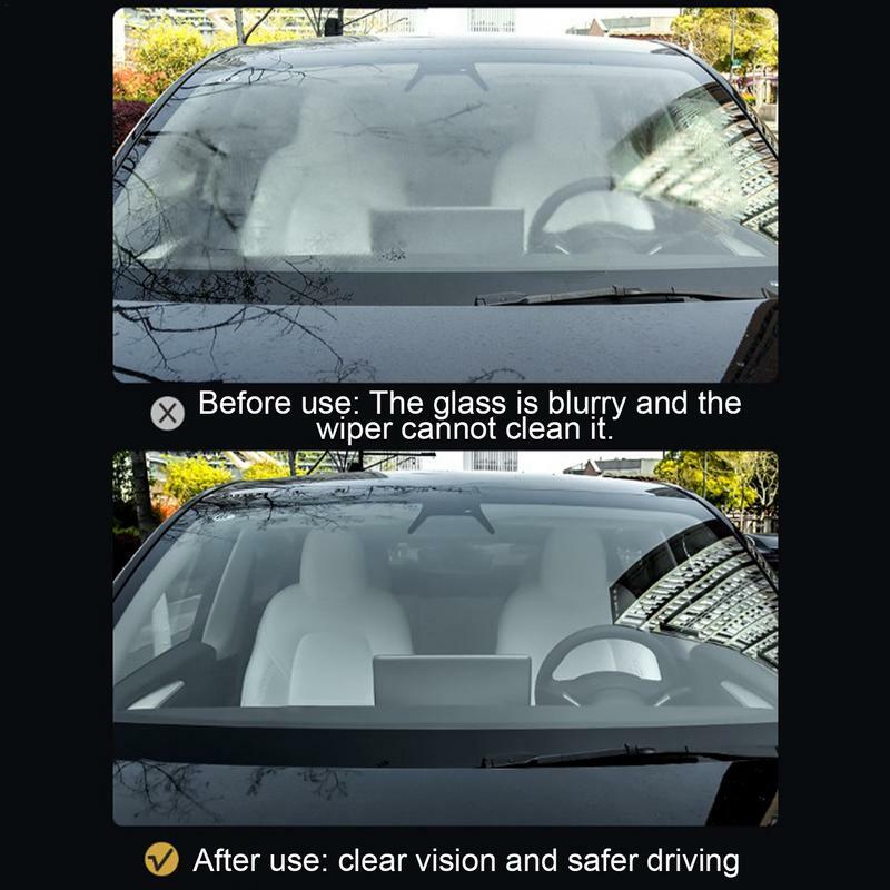 Car Glass Oil Film Stain Removal Cleaner 300ML Glass Cleaner For Home And Auto Cleaning Simple And Convenient Cleaner Without