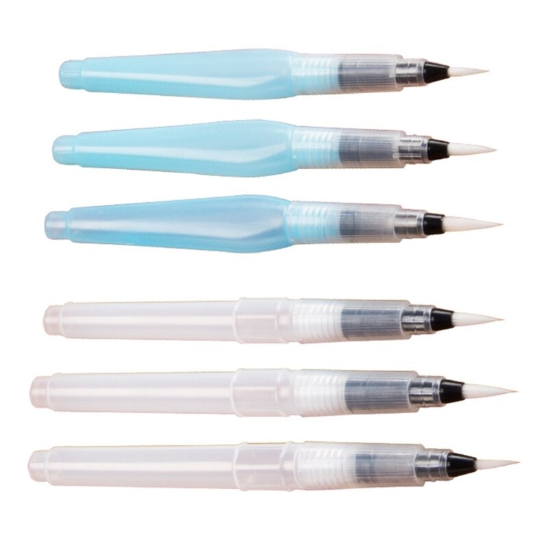 قلم الخط فرشاة ألوان مائية قلم ألوان مائية فرشاة ألوان مائية قلم طلاء ألوان مائية فرشاة قلم جاف للرسم قلم حبر