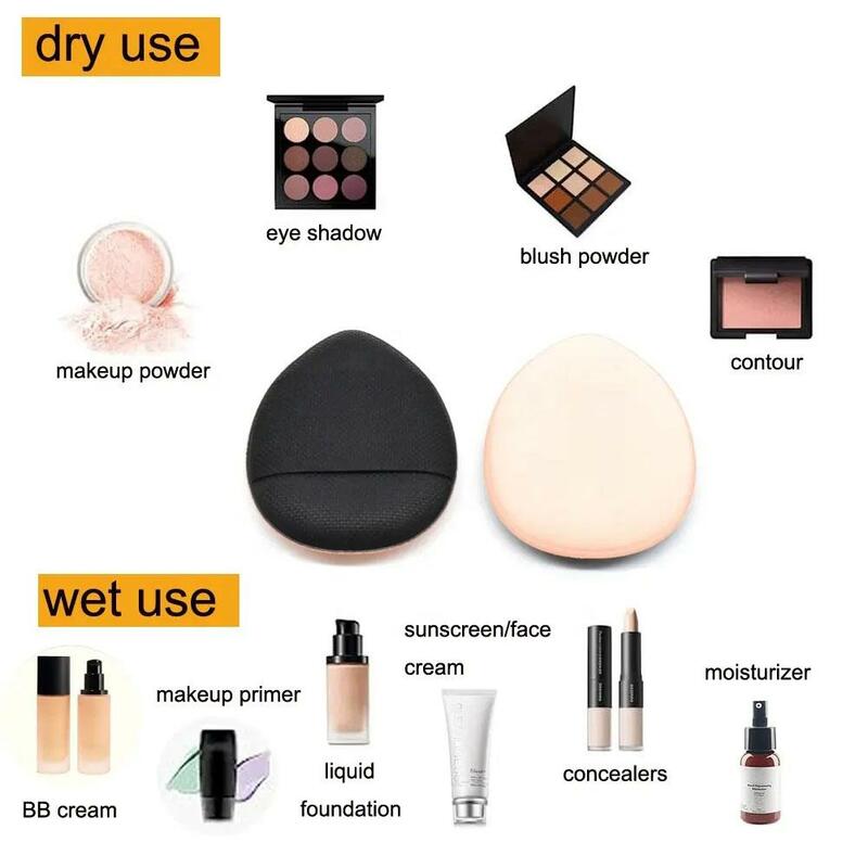 Мини-основа для макияжа, губка для макияжа, аксессуары, косметическая смесь для лица, крем, консилер, инструменты для макияжа P2J7