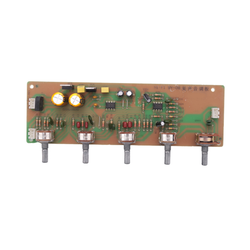 2.0 Hifi Audio Preamplifier Board Midrange Treble Balance Adjustable Audio Preamp Board with Tone Control