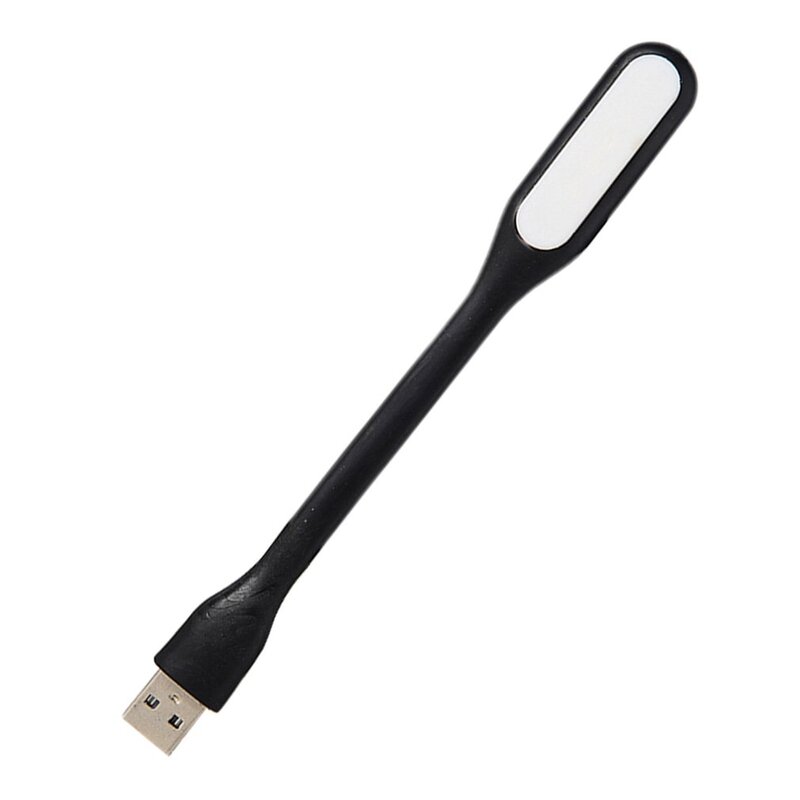 Lampu LED 5V USB Portabel PC Notebook Pelindung Mata Mini Bahan Fleksibel Dapat Disesuaikan Lampu Meja Lampu Buku Kerja Malam