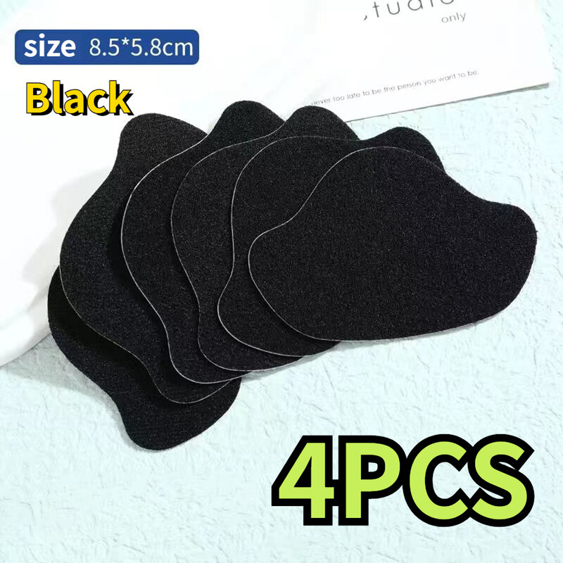 4pcs Sports Shoes Repair Stickers Suede Heel Protector Anti-Wear Repair Holes Self-adhesive Patches Insoles Pad Foot Care Insert