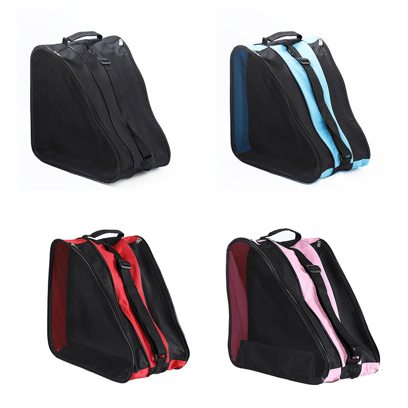 Outdoor 3-Layer Carry Bag para Inline Roller, Skating Shoe Bag, Ice Skates Storage Bags, Skate Board Acessórios
