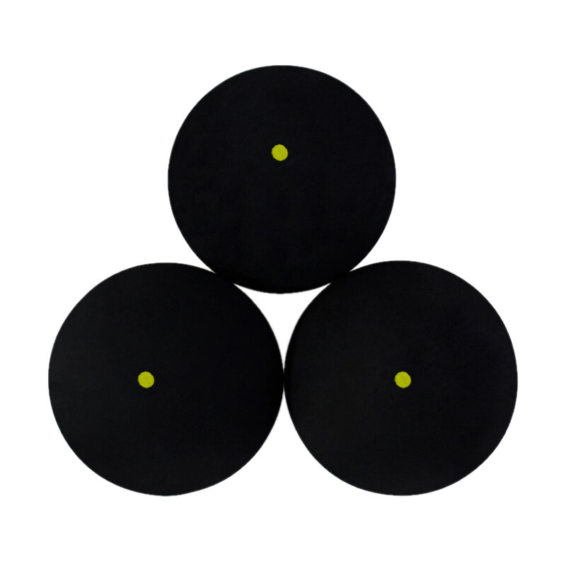 Bola Squash karet profesional untuk Raket Squash bola Dot biru titik merah kecepatan cepat untuk pemula atau Aksesori latihan