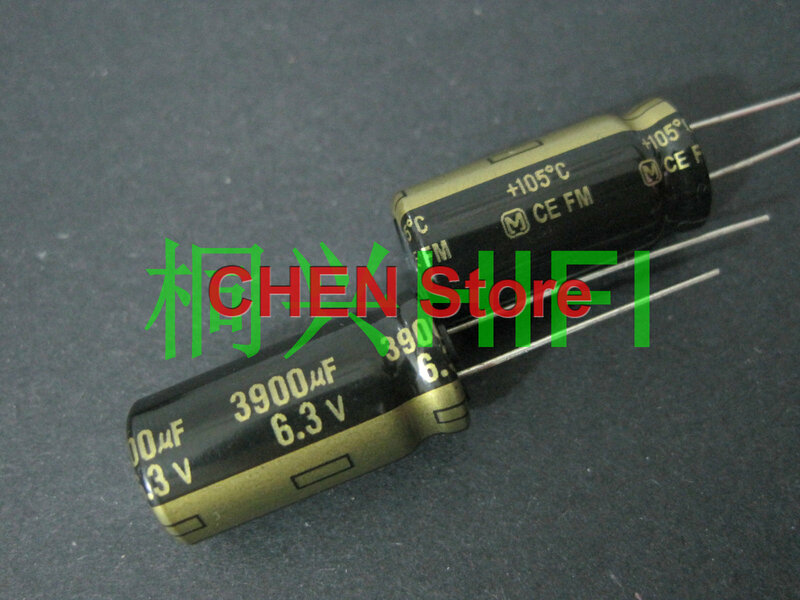 20pcs matsushita capacitor fm série 6.3v3900uf 12.5x25mm ultra baixa resistência interna capacitor eletrolítico 3900uf 6.3v