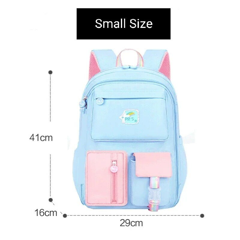 Cute Girls School Bags Children Primary School Backpack satchel kids book bag Princess Schoolbag Mochila Infantil 2 szies