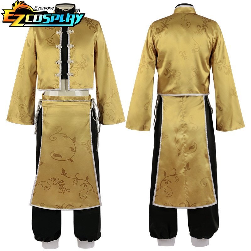 Anime Blue Lock Bachira megu Costume Cosplay Vestito Cinese Kung Fu Tang Suit Parrucca Set Completo Halloween Party Uniform