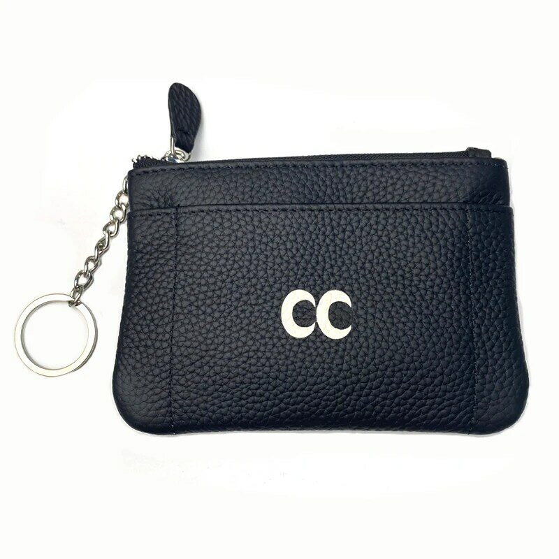 Top luxury women's top Leather Mini shell zero purse zipper leather coin bag card bag storage bag small purse