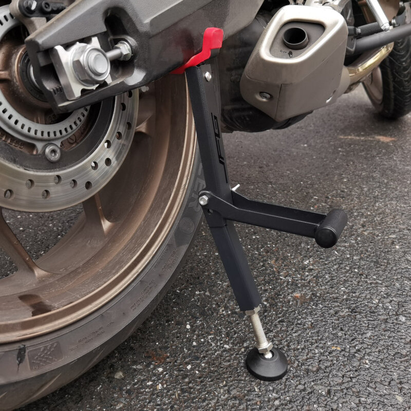 Подставка для колес мотоцикла, портативная односторонняя подставка для передних и задних колес, складной инструмент для ремонта шин, для KTM HONDA