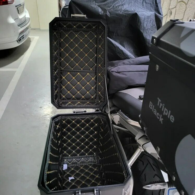 Dla BMW R1250GS R1200GS LC Adventure R 1200 1250 GS ADV F850GS na bagaż tylny skrzynia, pojemnik Case wewnętrzna torba pojemnik pokrywa sakwa