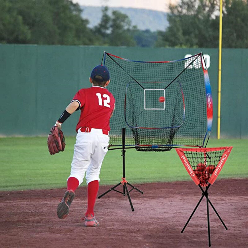 Equipamento de treinamento ao ar livre, Baseball Batendo Net, rebatidas alvo Net para Softball prática, ginásio, casa, parque, escola