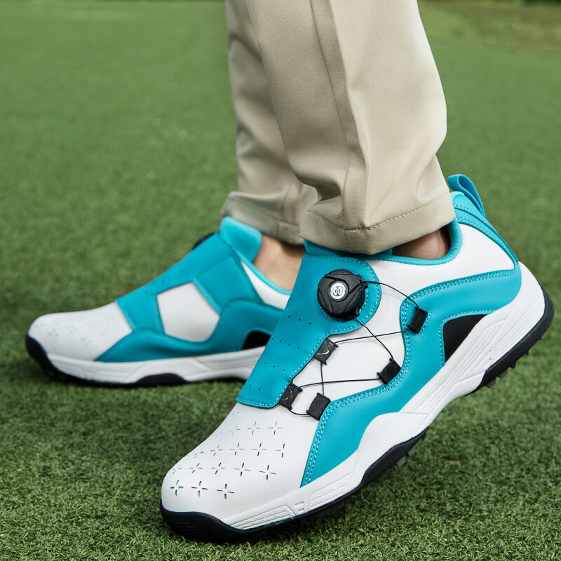 Scarpe da Golf da uomo di alta qualità Sneakers da allenamento leggere da Golf scarpe da ginnastica da Golf a spillo antiscivolo scarpe da ginnastica da Golf estive da donna