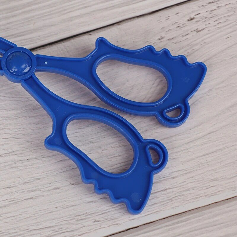 1pc Plastic Bug Insect Catcher Scissors Tongs Tweezers For Kids Children Toy