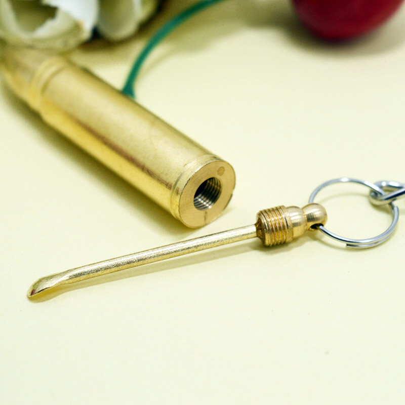 New Portable Keychain Shape Earpick Ear Pick Spoon Keychain Couple Lovers Keyring Unisex Home Storage Key Decoration