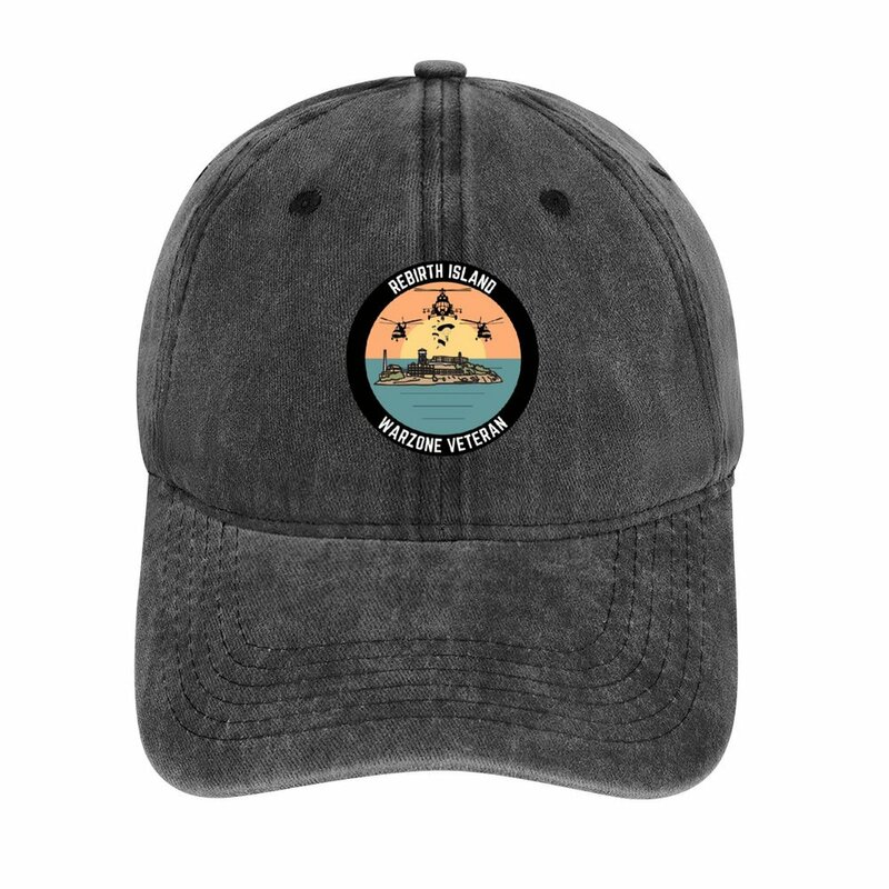 Rebirth Island Warzone-Sombrero de vaquero para hombre y mujer, sombrero de lujo para montañismo, ropa de calle, bolsa de playa, Tenis