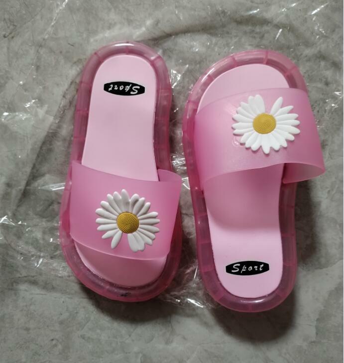 2022 Girl Slippers Children LED Kids Slippers Baby Bathroom Sandals Kids Shoes for Girl  Boys Light Up Shoes Toddler Sandales 샌들
