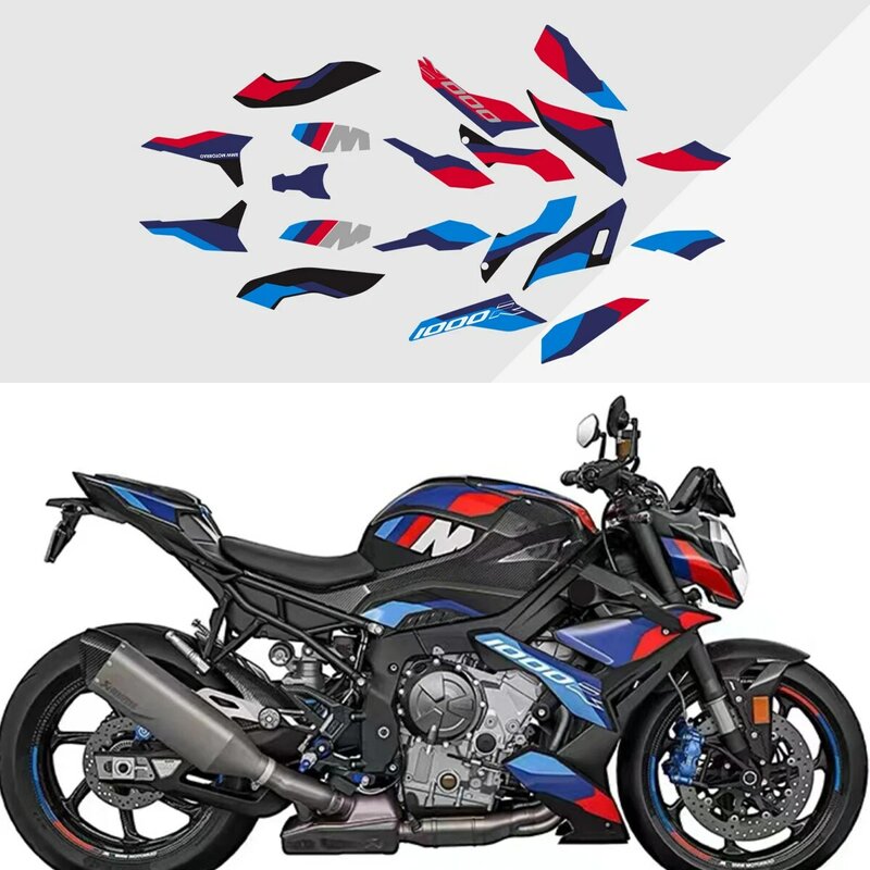 Motorfiets Sticker Waterdichte Decoratie Sticker S1000r Accessoires Voor Bmw S1000 R M1000r 2021 2022 2023 M 1000 R S 1000 R