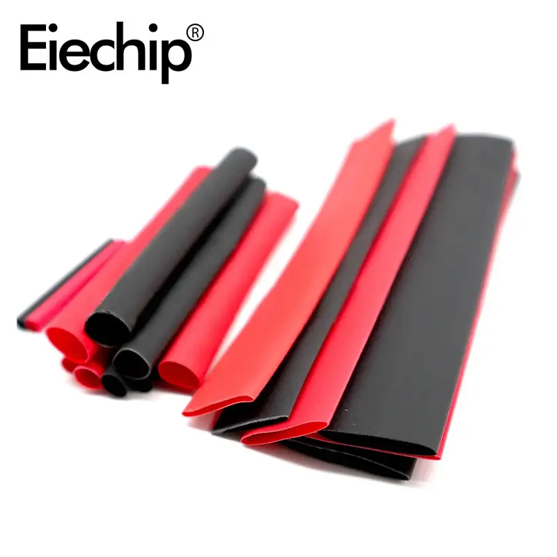 150pcs Heat shrink tube Polyolefin Insulation Sleeving Tube,Electrical Connection Electrical Wire Cable Assorted Shrink wrap 2:1
