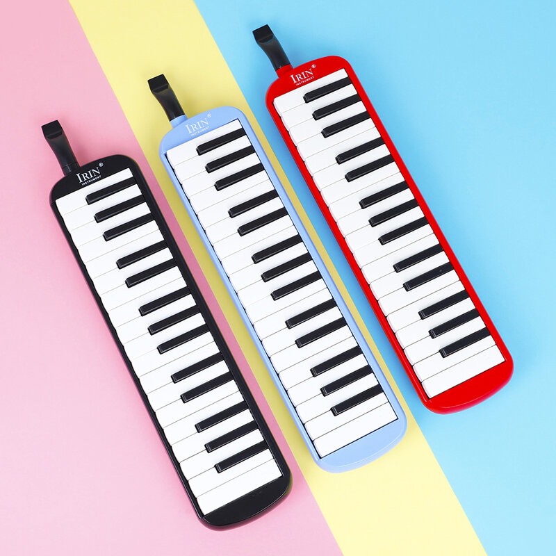 32 Toetsen Melodica Piano Keyboard Stijl Muziekinstrument Mondstuk Orgel Met Draagtas Mondstuk Educatief Gif