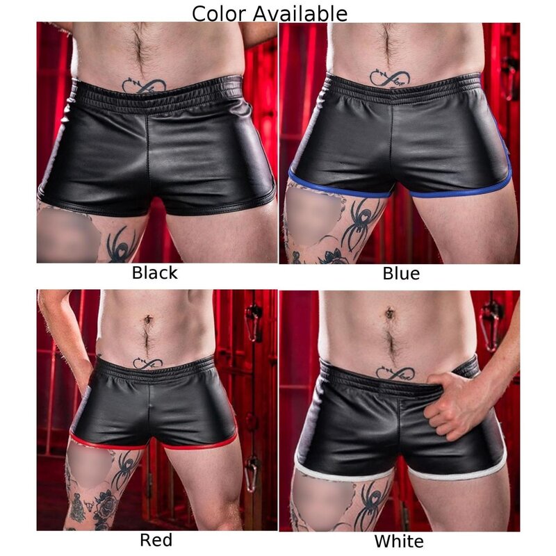 Mode neue Herren Shorts Unterwäsche Fitness-Studio Hot pants plus Größe Nachtwäsche Bodybuilding Clubwear elastische Taille