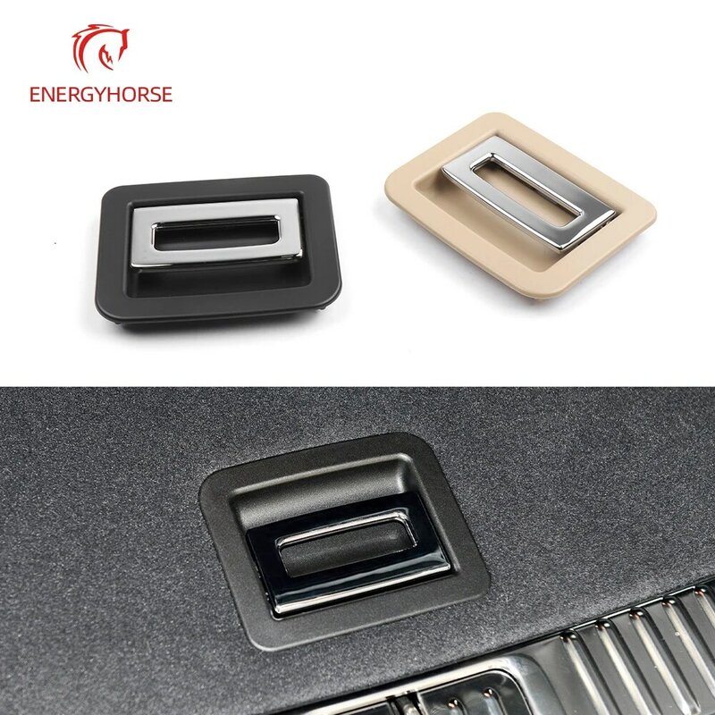 Car Rear Trunk Luggage Tail Cover Mat Floor Carpet Handle Latch Button For Porsche Cayenne 7P5 2011-2016 95855111500,95855111500