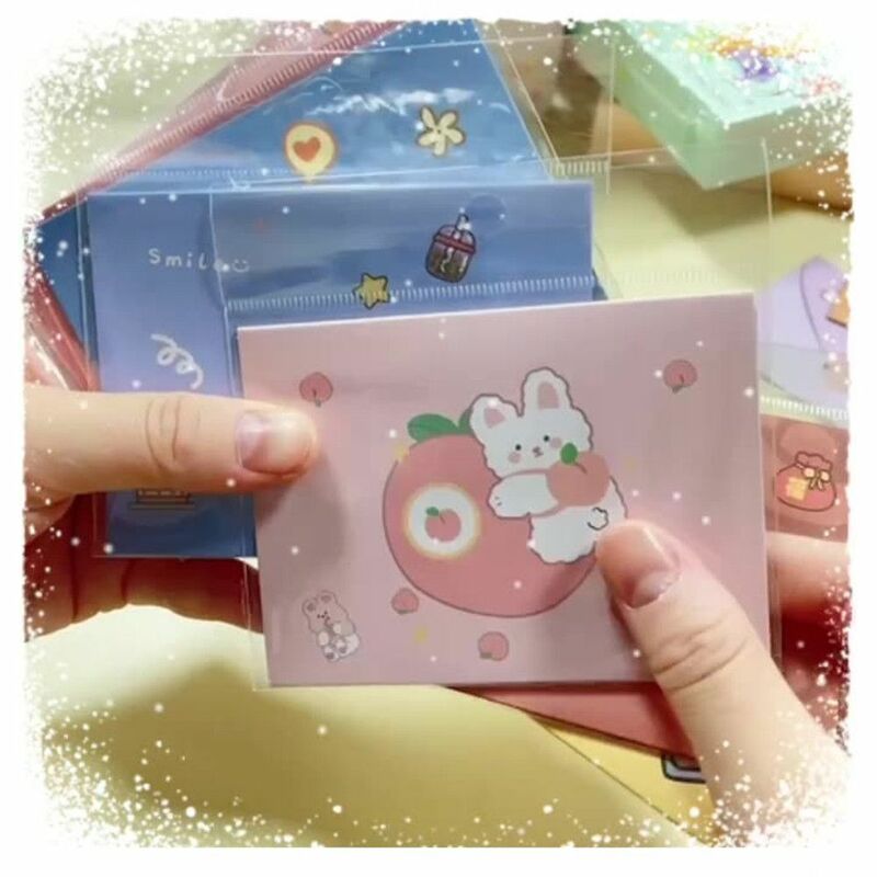 Cute Cartoon Postcard New Year Gift Decoration Letter Paper Greeting Card Birthday Card Blessing Thank Envelope