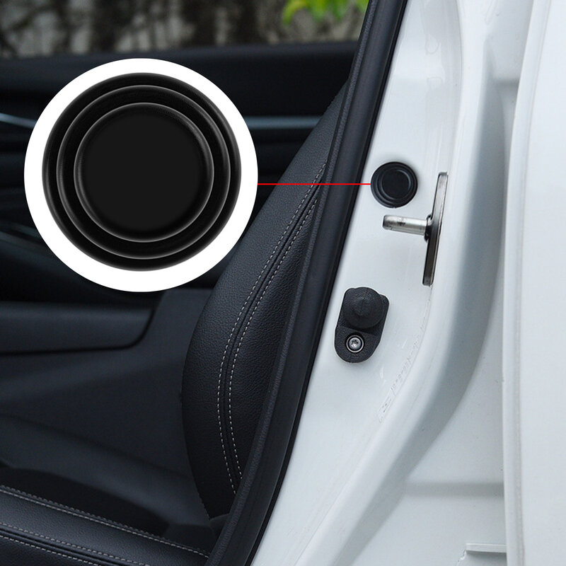 10/20Pcs ประตูรถ Anti Collision Pad สำหรับ Trunk รถประตูแผ่น Soundproof บัฟเฟอร์ปะเก็นอุปกรณ์ตกแต่งรถยนต์ซิลิโคน shock Pad
