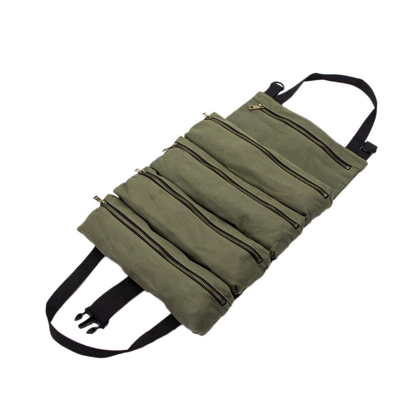 Oxford Cloth Folding Tool Bag Storage Portable Case Organizer Holder Car Hanging Electrician Tool Storage Bag Tote Bag