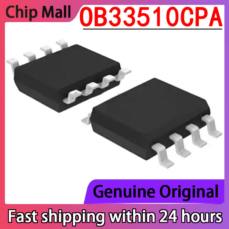 오리지널 주식 전원 관리 칩, 패키지 SOP8, OB33510CPA, 10 개, 신제품
