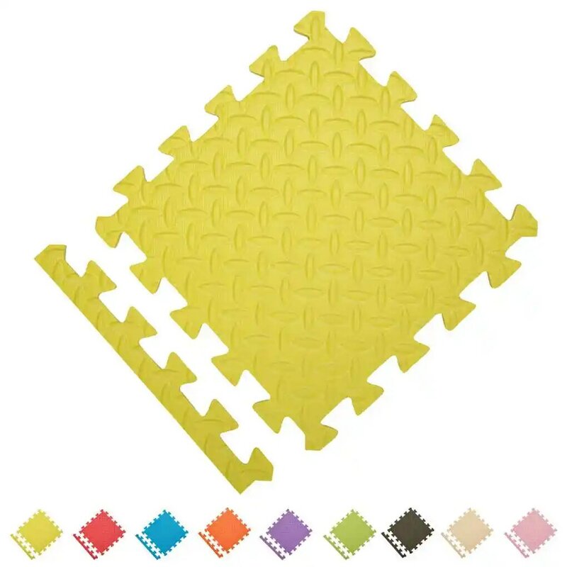 Tappetino in schiuma da 9 pezzi per otto giorni con tavole tappetino per Puzzle per bambini Baby Playing set di tappetini in schiuma ad incastro