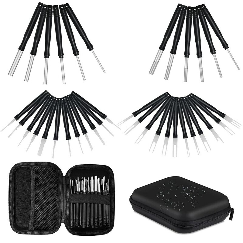 Practical For Car 36PC Removal Tool 1PC Box Pin Extractor Removal Tool Terminal Extractor Tool Car Accessories