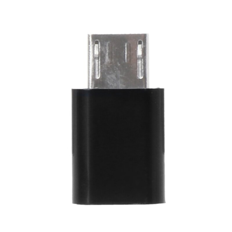 Conector Adaptador tipo C USB 3,1 hembra a Micro USB macho para convertidor de carga, adaptador de datos de alta velocidad para teléfonos celulares P9JD