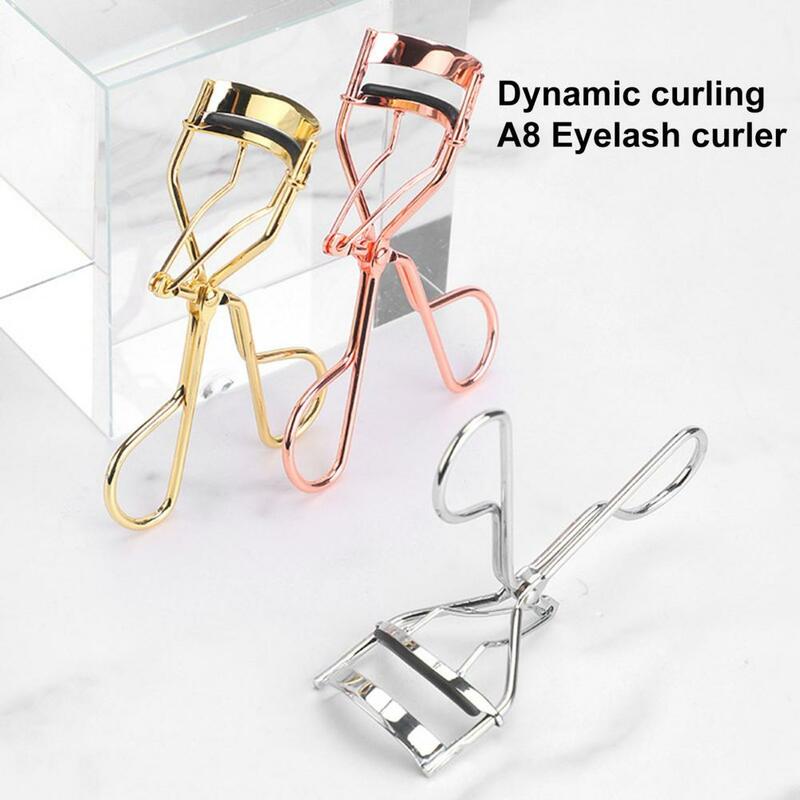 Lightweight Eyelash Curler Curling Eyelashes Eyelash Curler Professional Steel Carbon Eyelash for Long-lasting for Women's