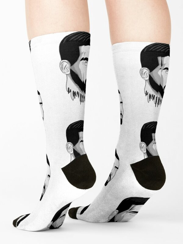 Drake-calcetines térmicos de invierno para hombre y mujer, medias de hip hop para halloween