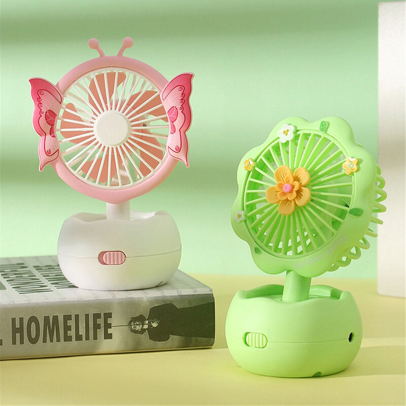 Portable Mini Fan USB Rechargeable Handheld Electric  Quiet Pocket Cooling Hand  Home Office Outdoor Travel
