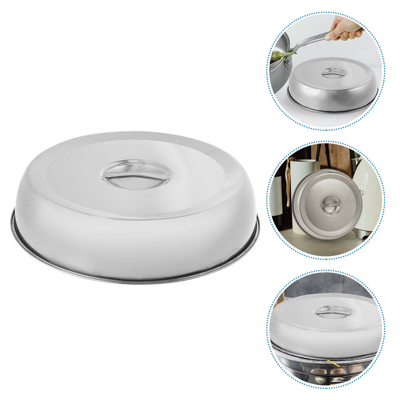18/20/24/26/28cm Stainless Steel Round Basting Steaming Cover Steaming Cover Cover Basting Steaming Cover Steaming Cover Dome