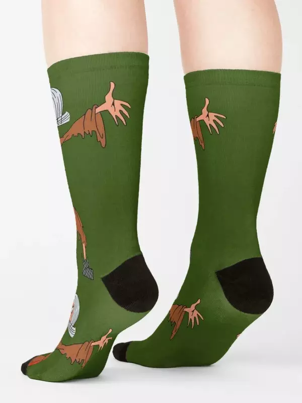 Catweazle Cartoon Socks valentine gift ideas gift hiking Socks For Women Men's
