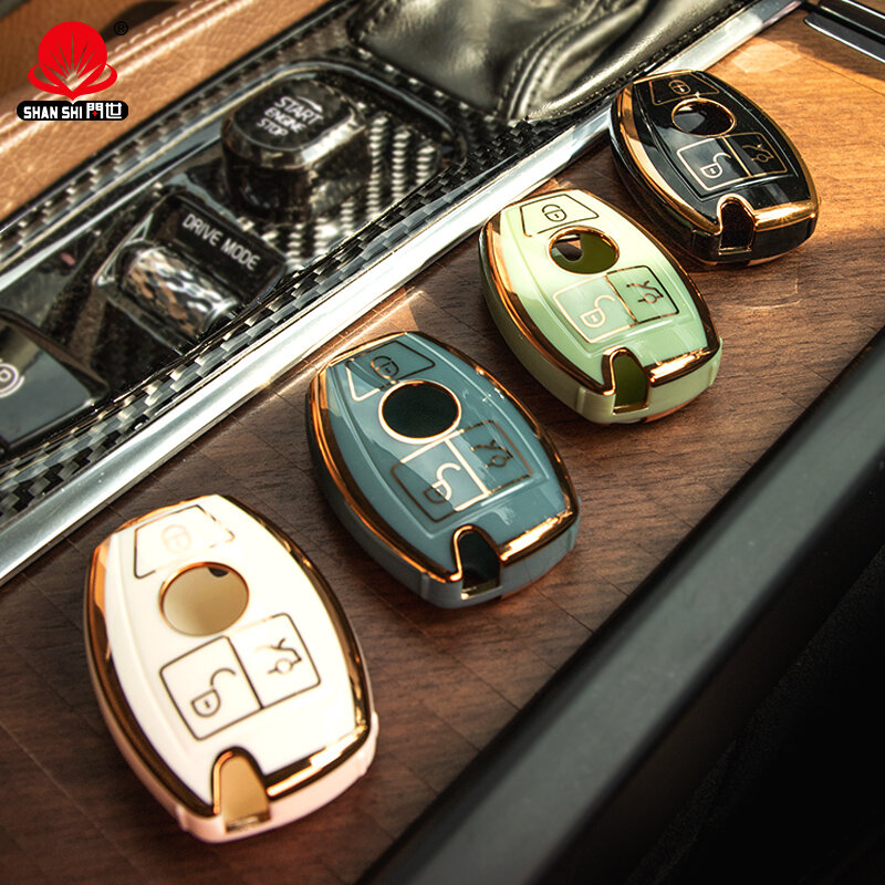 TPU Car Key Protector Cover, Alta Qualidade Caso Protetor para Benz Vito e Viano