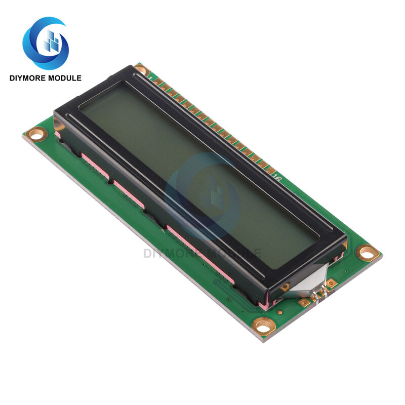 LCD1602 LCD Monitor 5V Grau Bildschirm mit Schwarze Zeichen auf Weiß Hintergrund 16x2 Zeichen LCD Display Modul LCM1602A