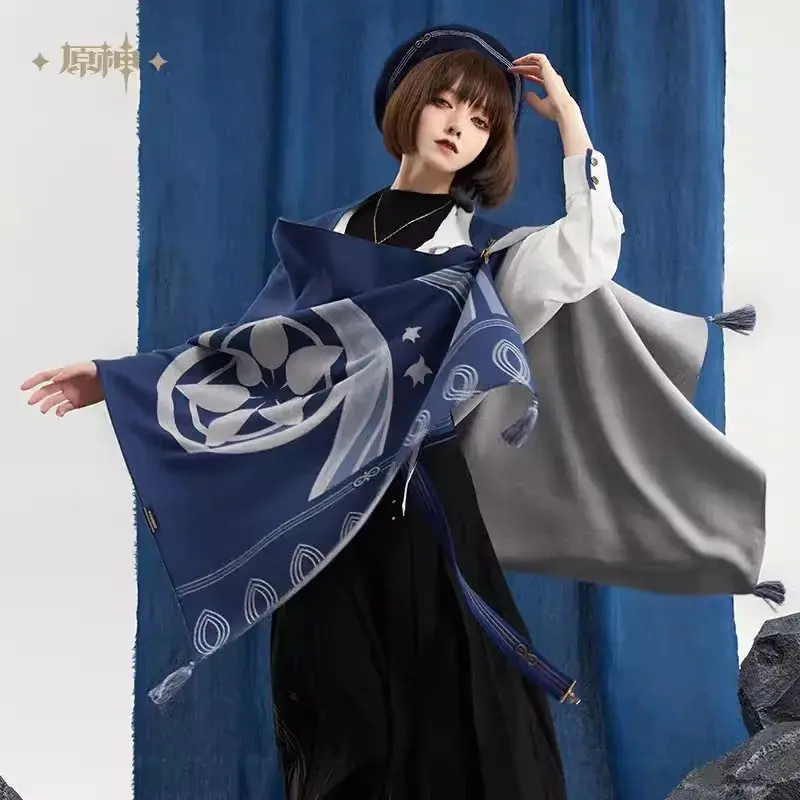 【GENSHIN Official】Wanderer Scarf miHoYo Game Genshin Impact Cosplay Anime Accessories Halloween Gift Lolita Dress Up