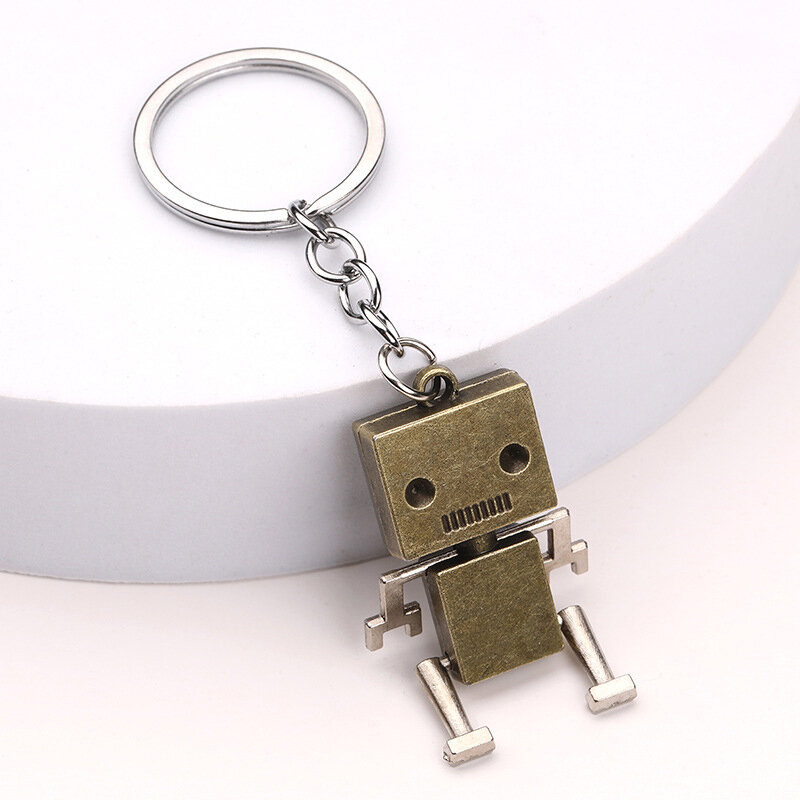 1 шт., брелок для ключей в виде мини-робота