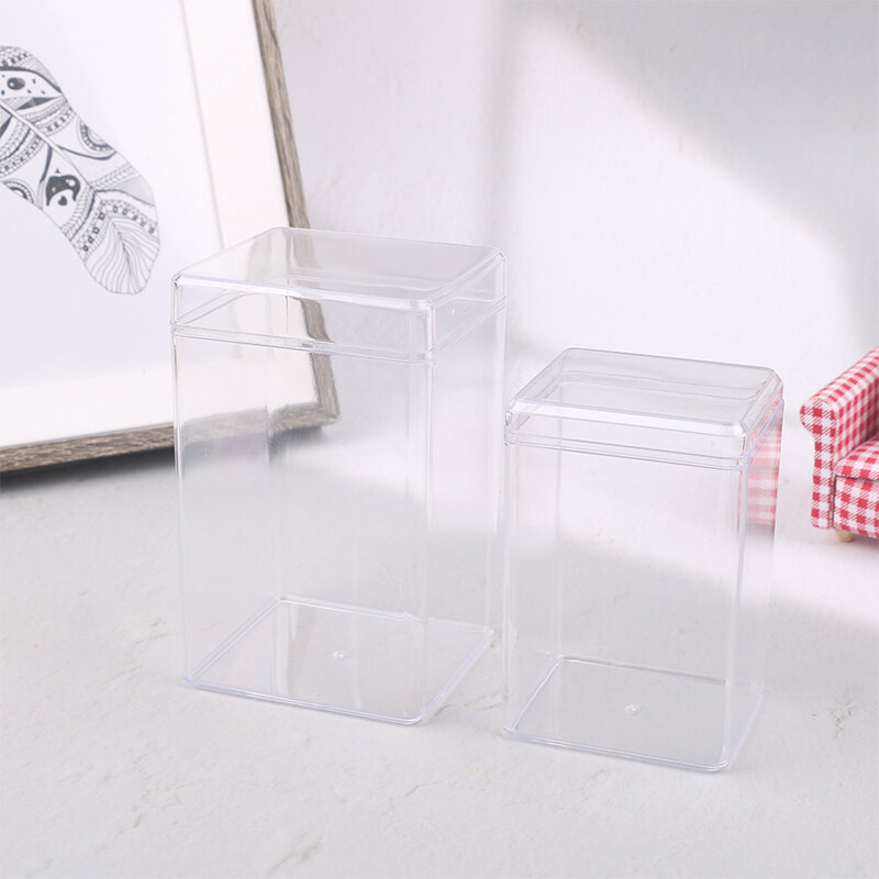 Dustproof transparente mão Display Box, armazenamento Rack, única boneca Display Cabinet, bolha Bbox, 1pc